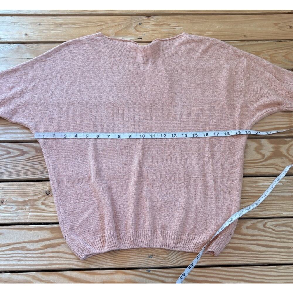 Northern Angel Anthropologie NWT Women’s Short Sleeve Sweater Size S Pink T6 - Picture 6 of 6